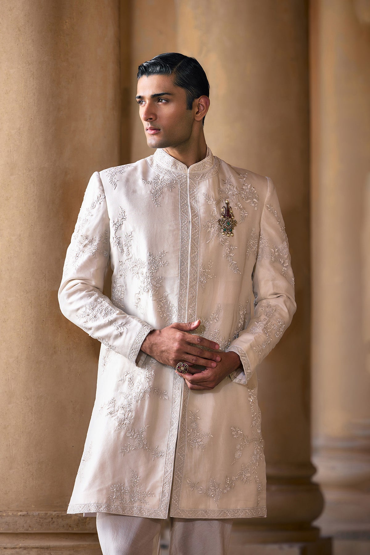 Qarar Sherwani Set