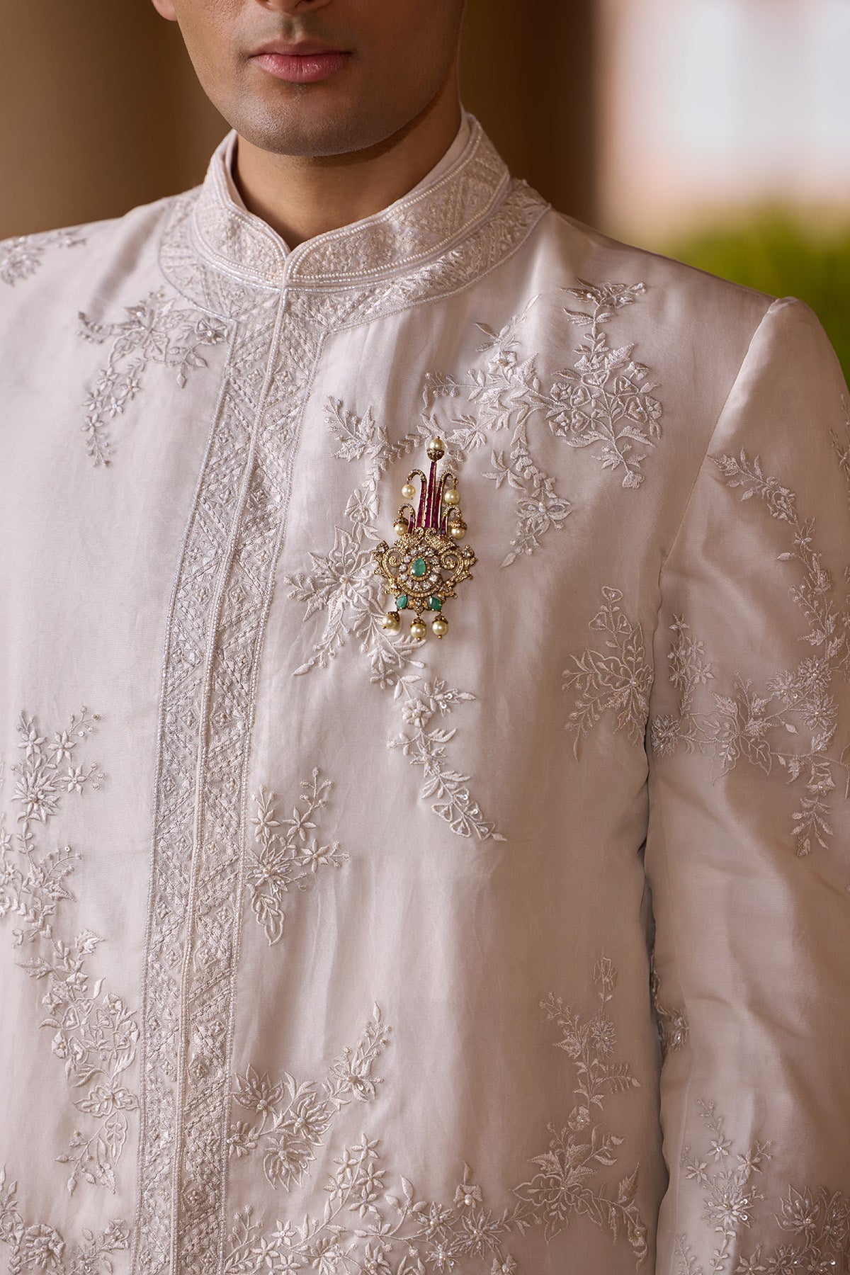 Qarar Sherwani Set