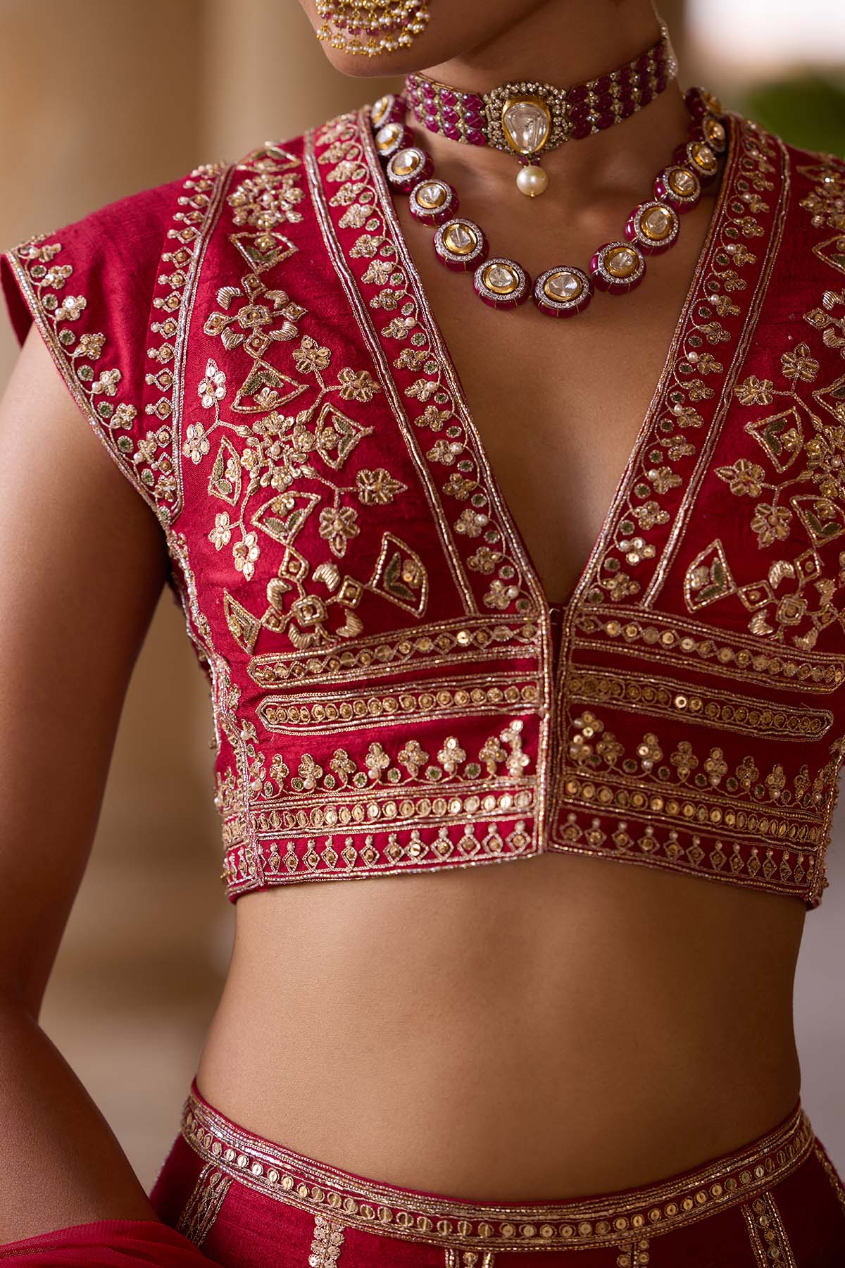 Raqs Lehenga Set