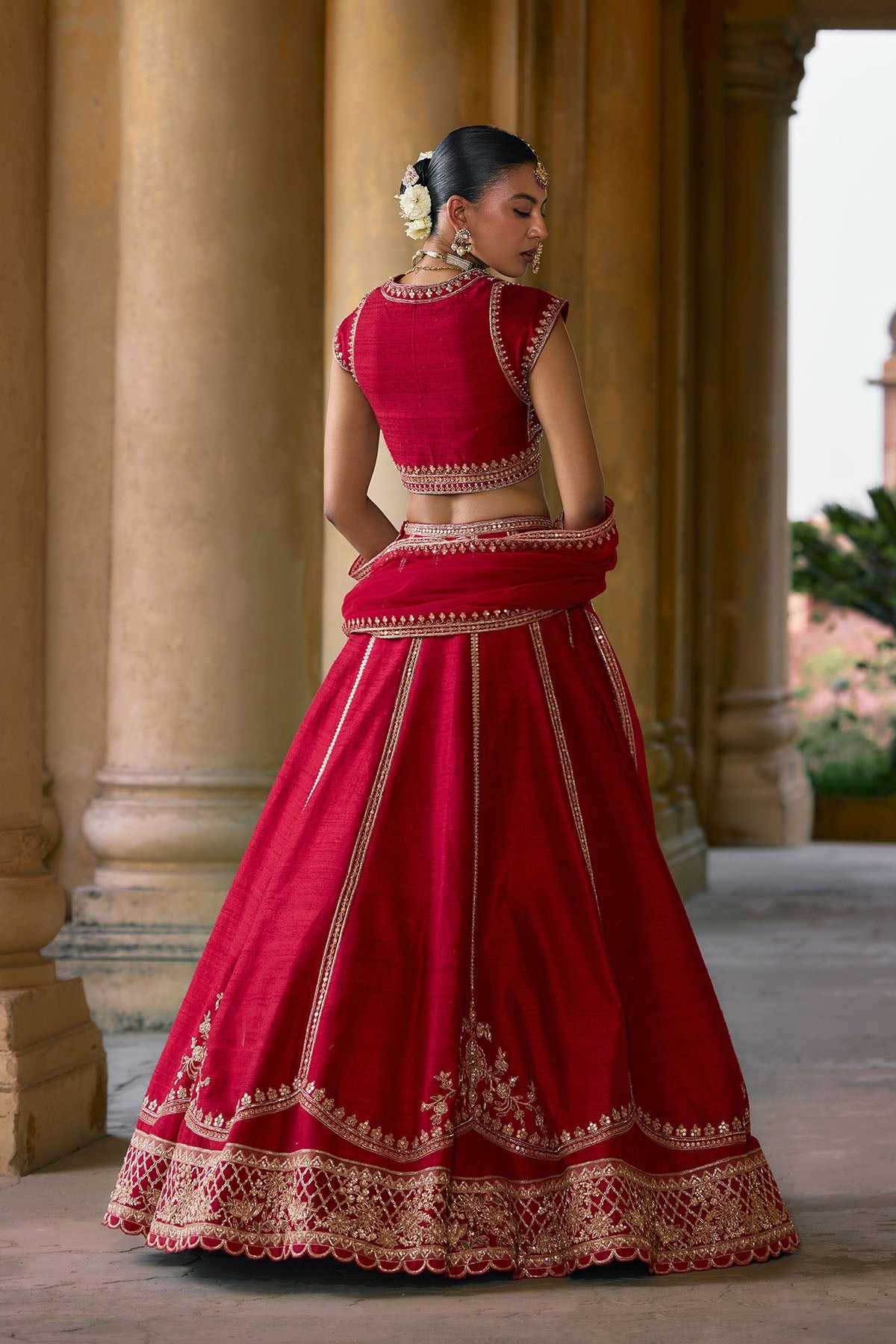 Raqs Lehenga Set