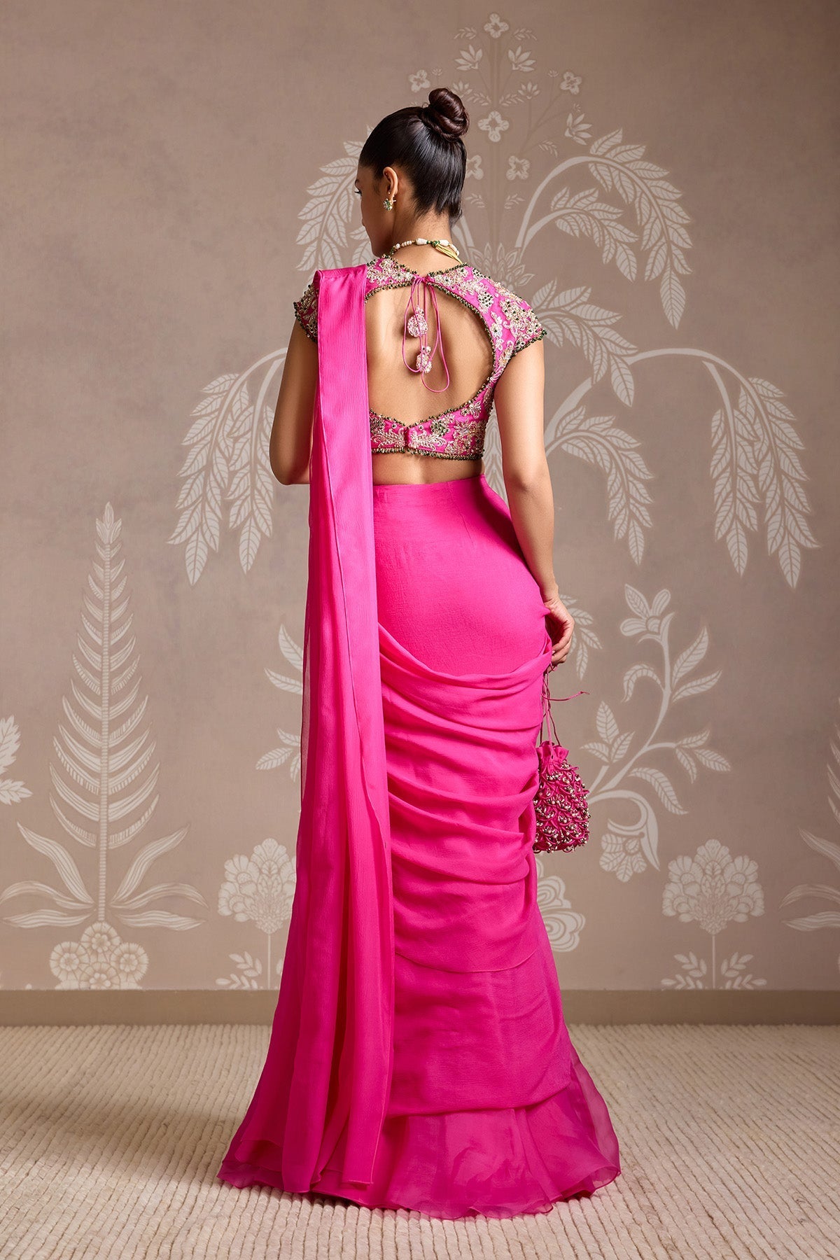 Twined Saree Set - Ready To Ship