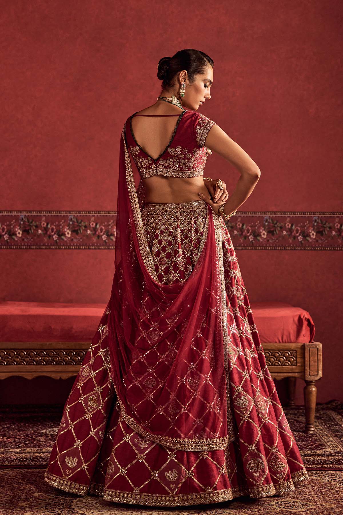 Raqs Lehenga Set