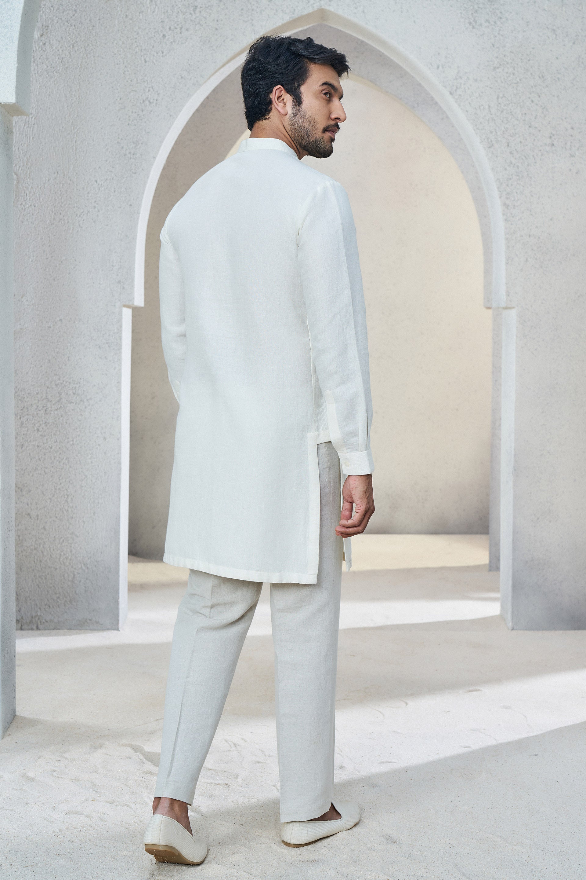 KESHAV KURTA - OFF WHITE