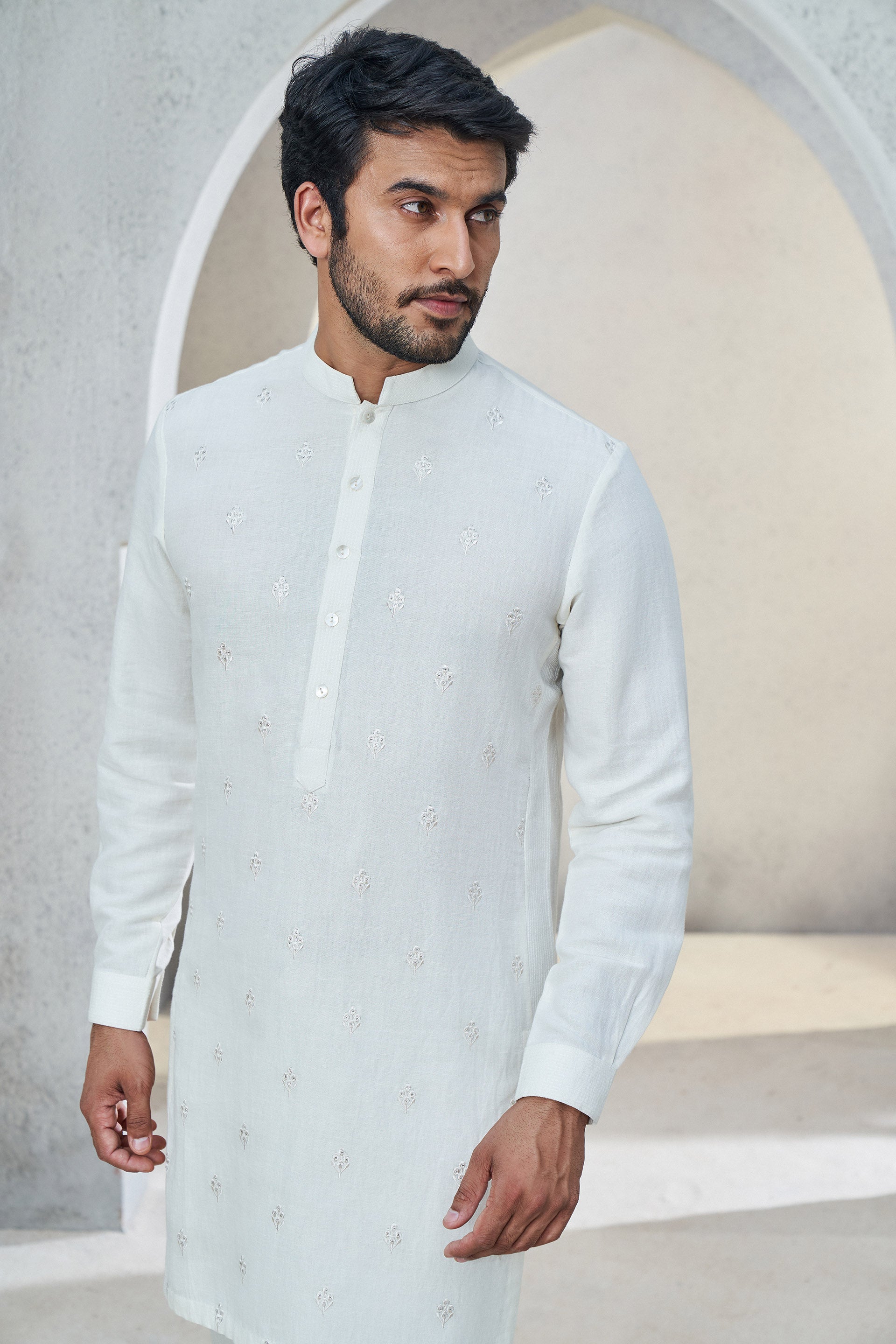 KESHAV KURTA - OFF WHITE