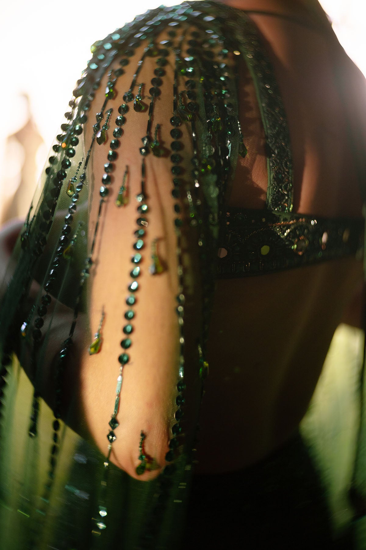 Emerald Élan Lehenga Set