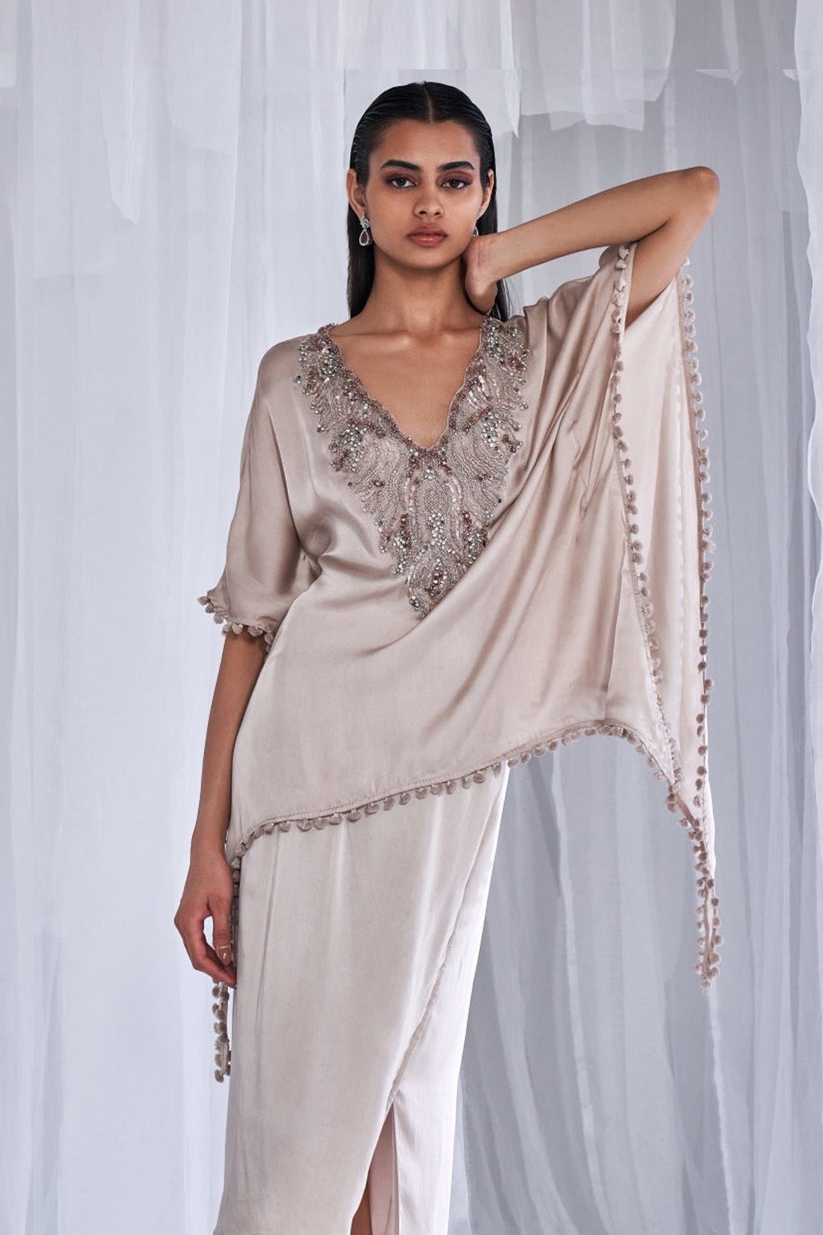 "Addelyn" Short Kurti And Skirt