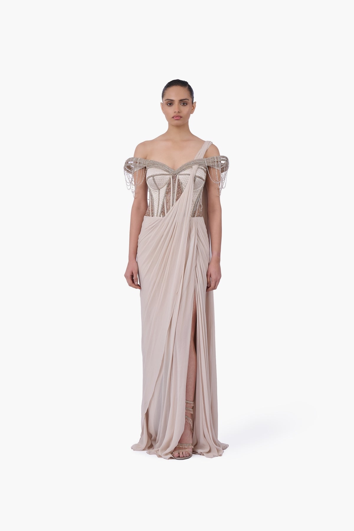 The Corset Bodice Saree Gown CUSTOM