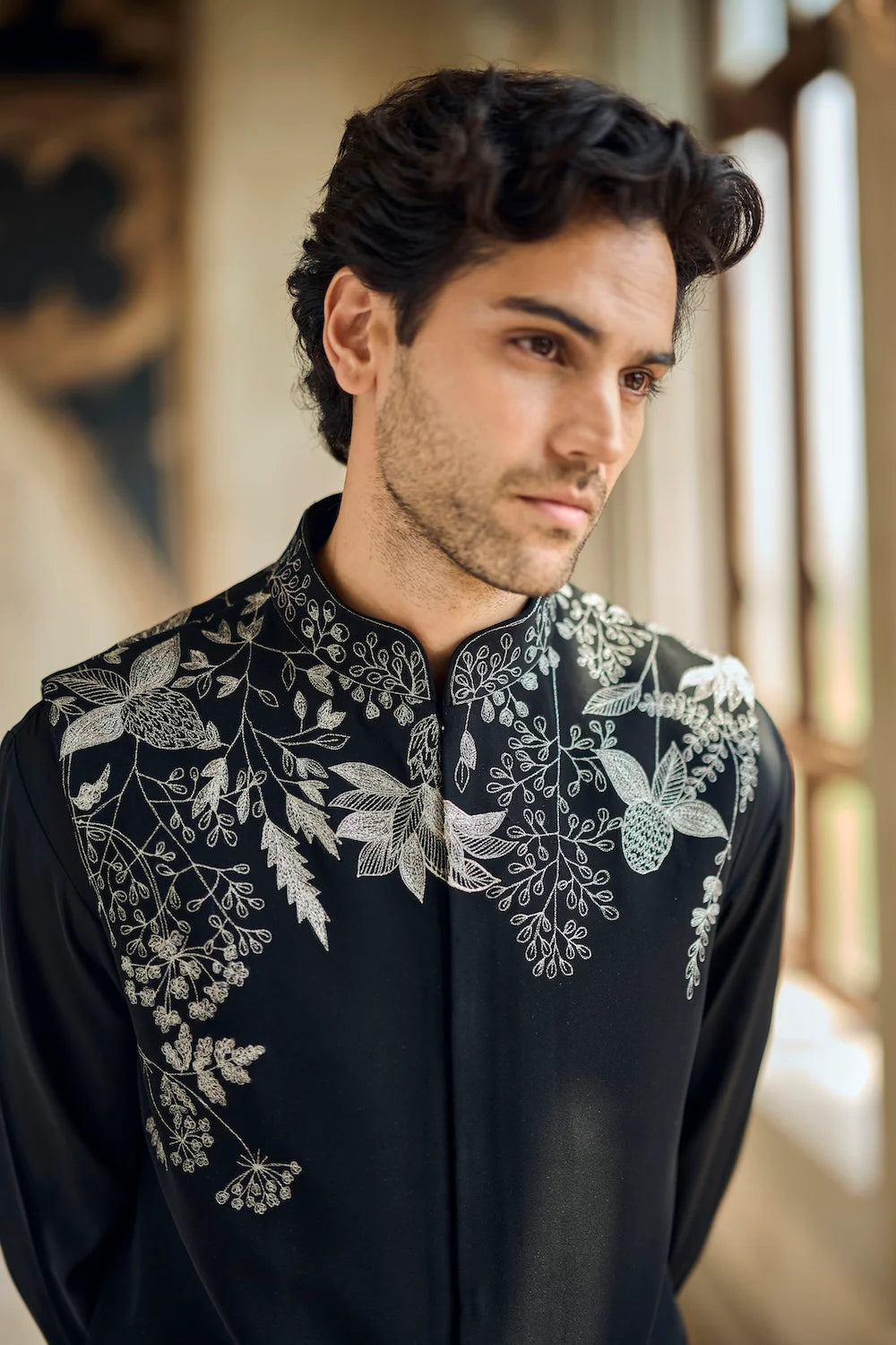 Black & Silver Bundi Set