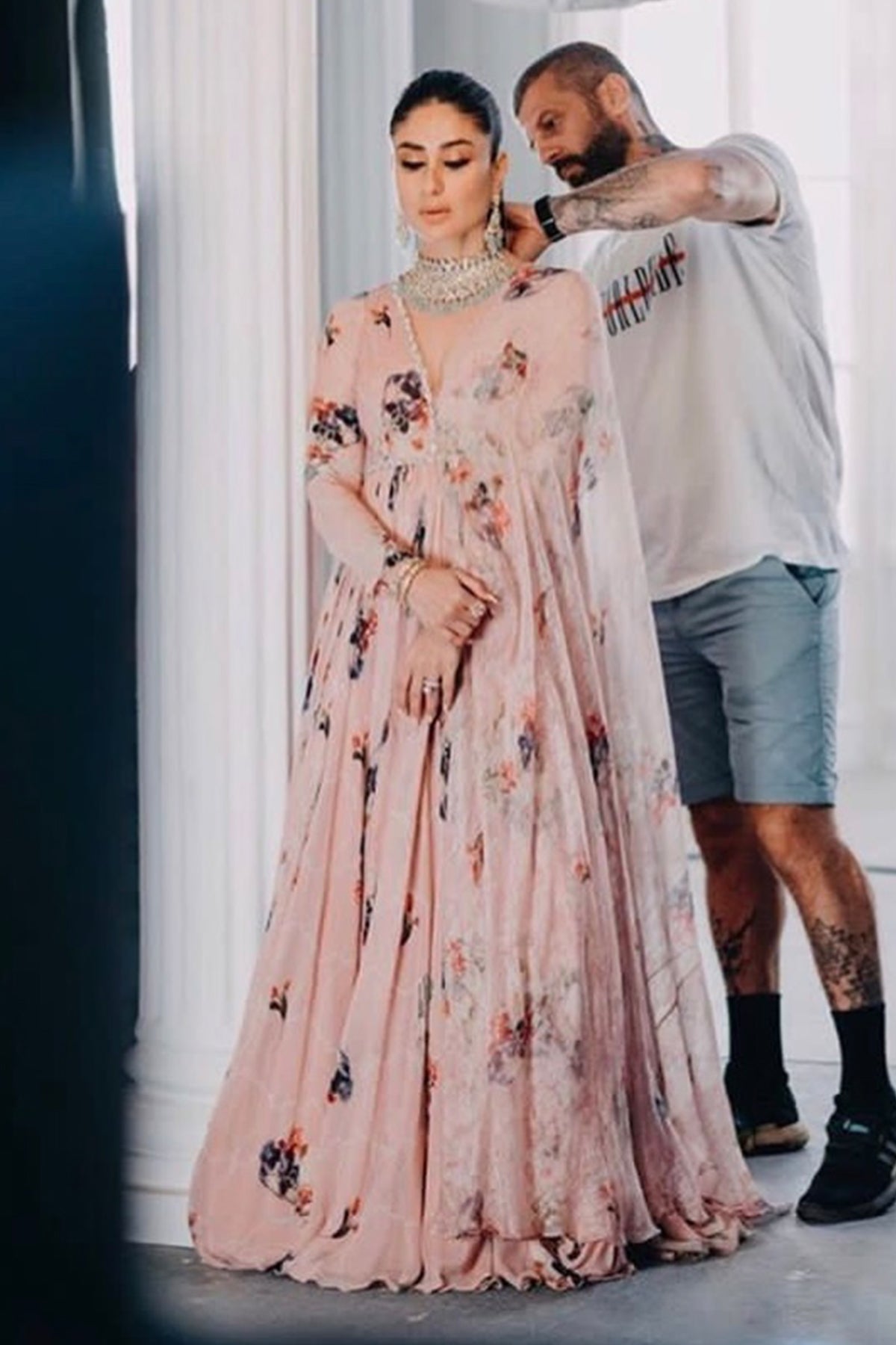 Kareena Kapoor In Printed Anarkali