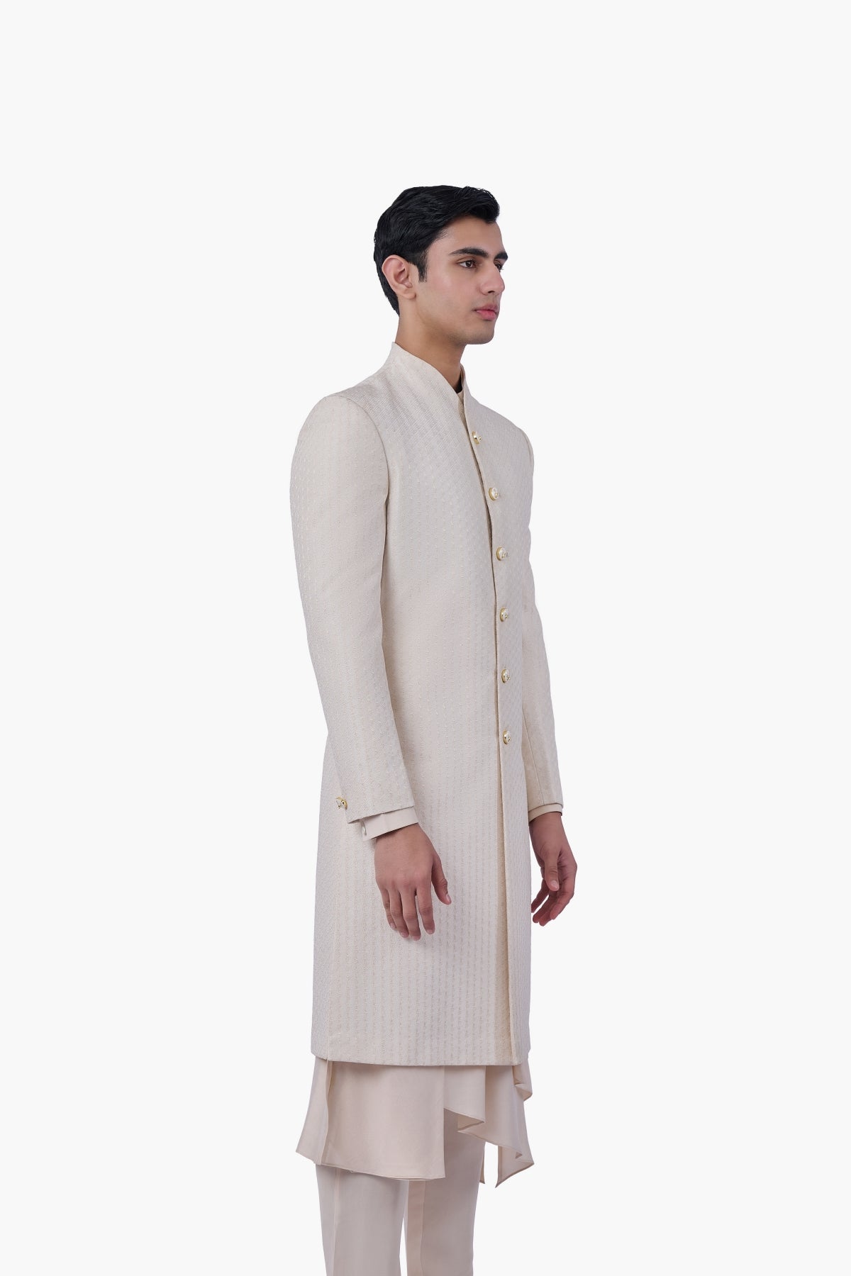 Champagne Heirloom Sherwani