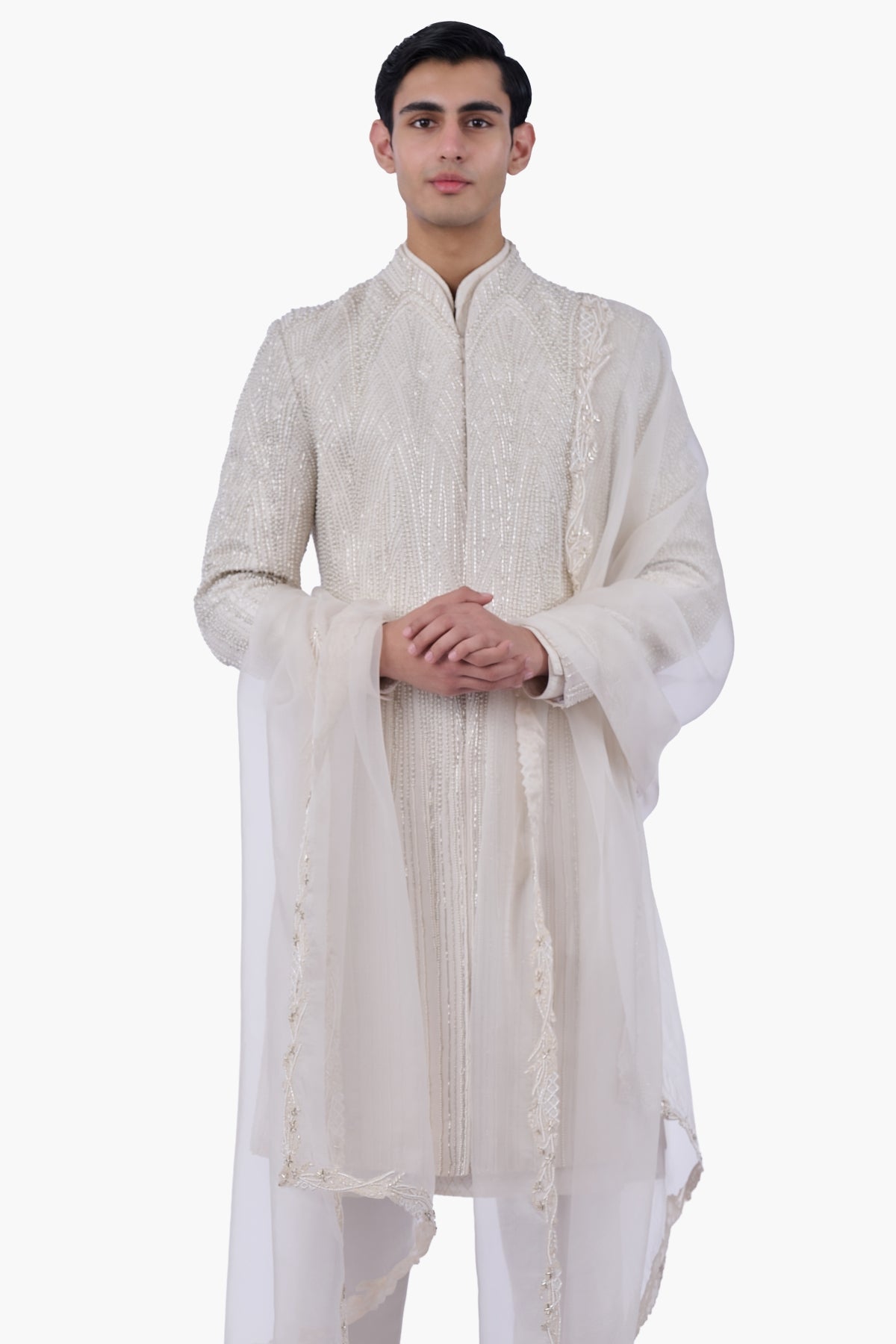 Pearl Architectural Line Sherwani