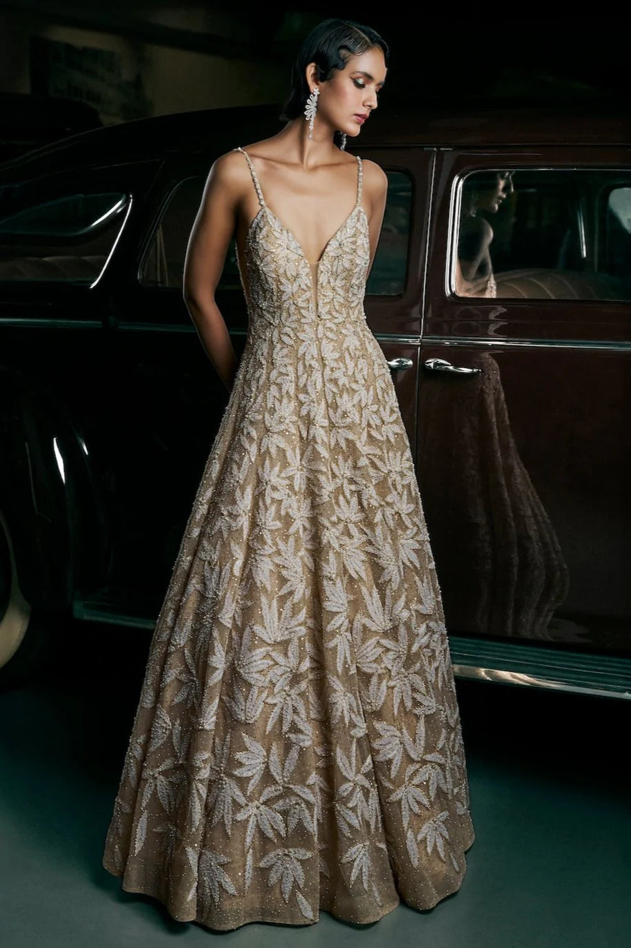 Nude Leaf Gown Nude Leaf Gown