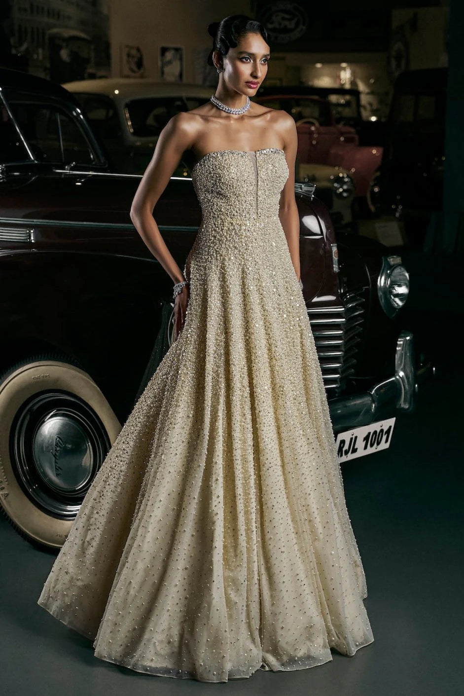 Ivory Pearl Gown Ivory Pearl Gown