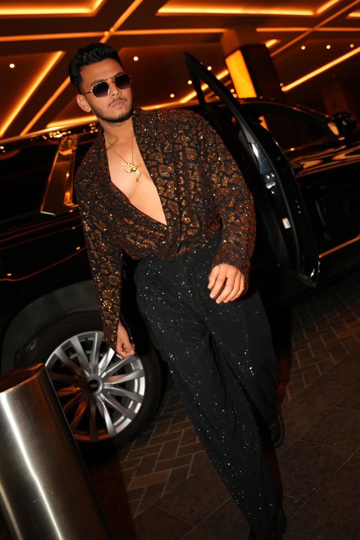 Vishal Jethwa in Aurelio Blazer Set