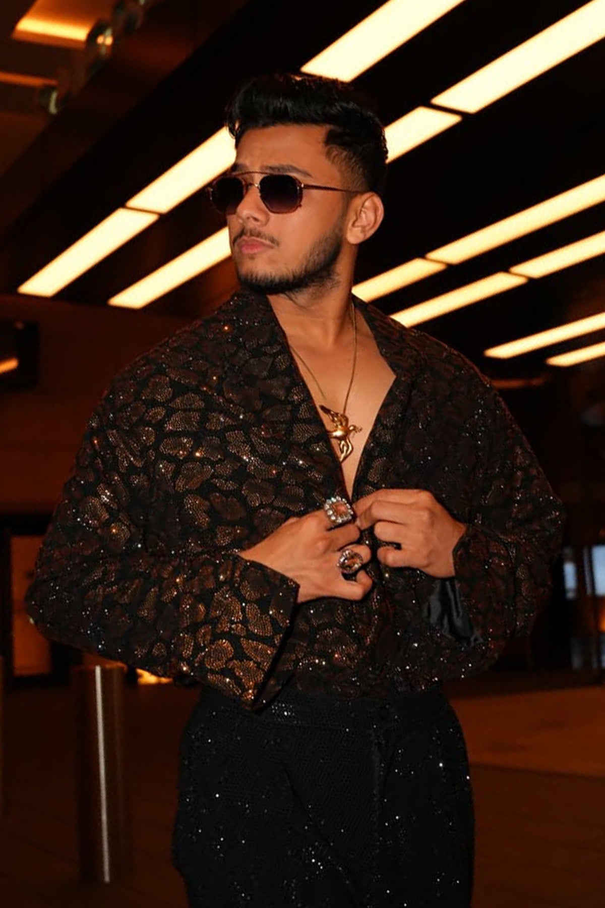 Vishal Jethwa in Aurelio Blazer Set