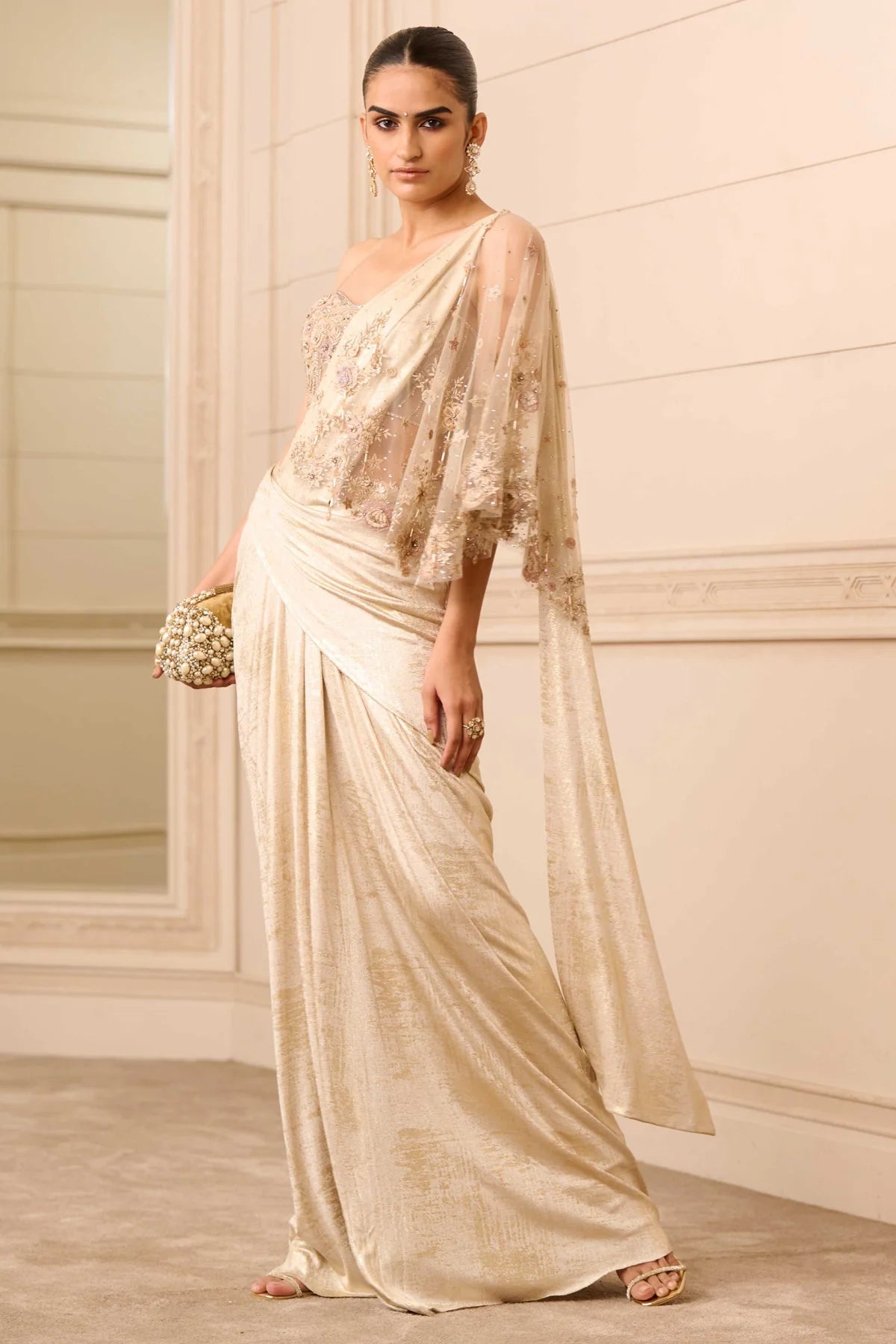 CONCEPT SAREE AND BODYSUIT