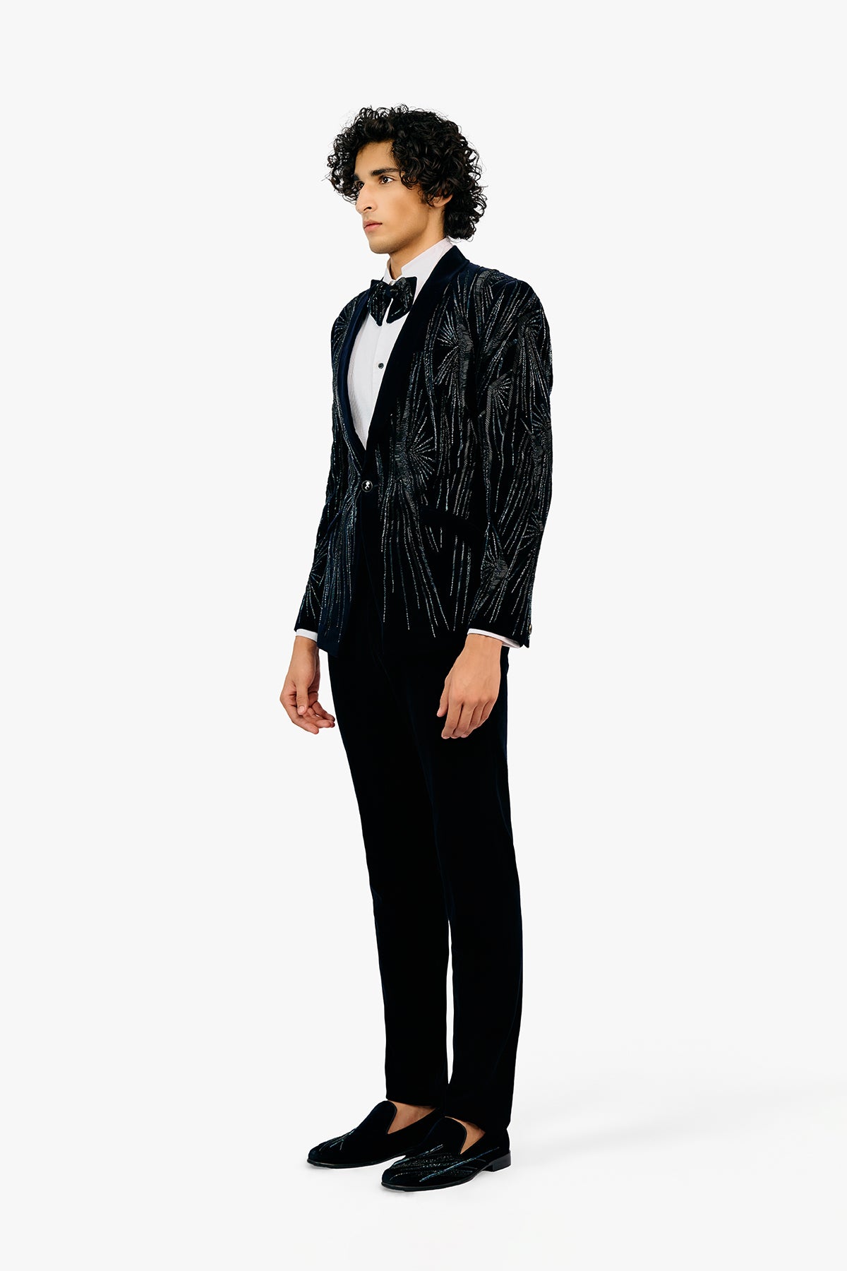 Midnight Shard Embroidered Tuxedo