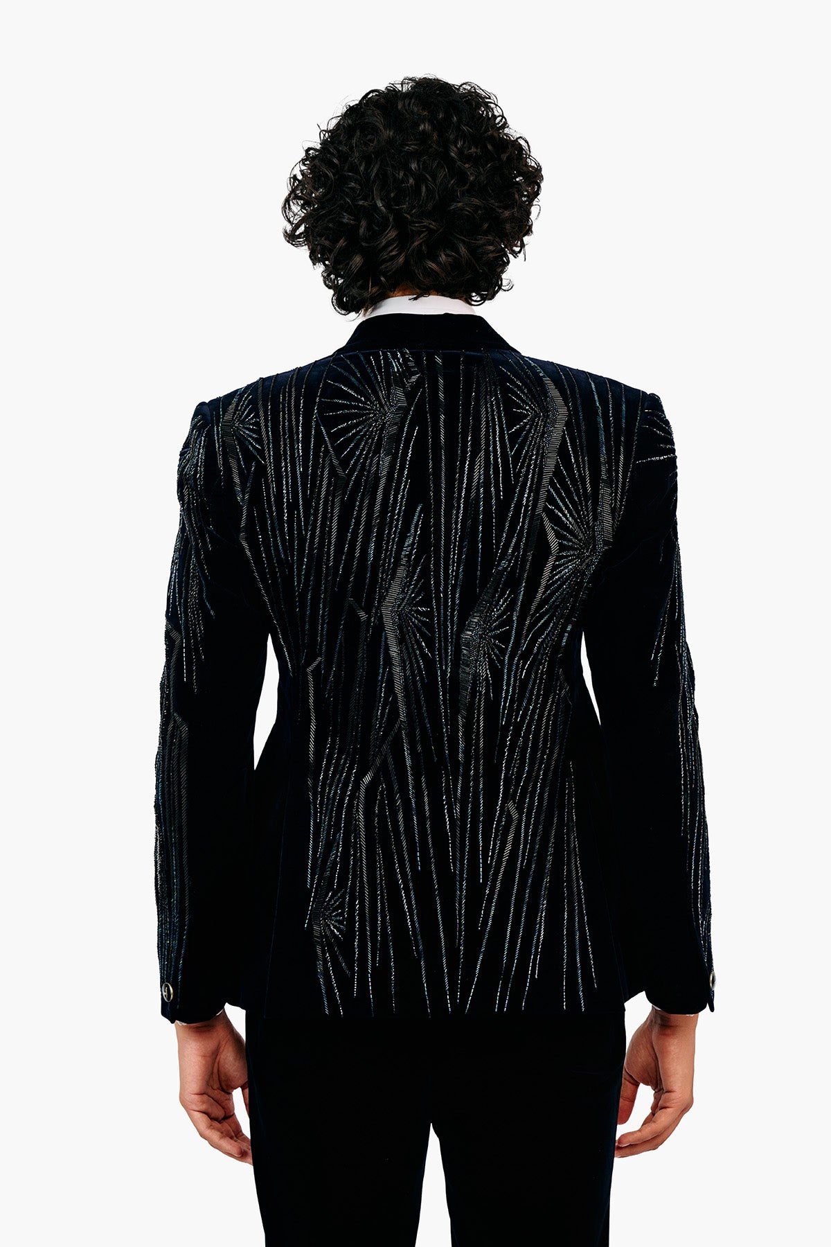 Midnight Shard Embroidered Tuxedo