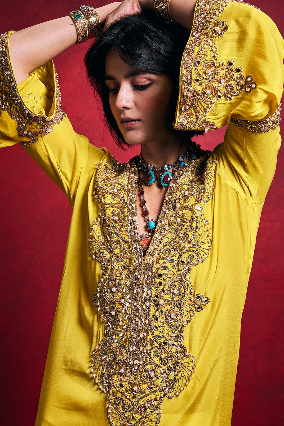 Yellow Kaftan