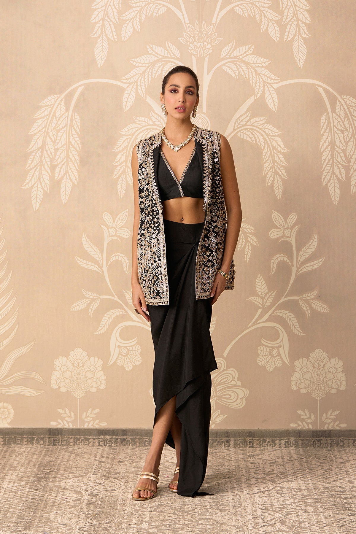 Aaina Jacket Skirt Set