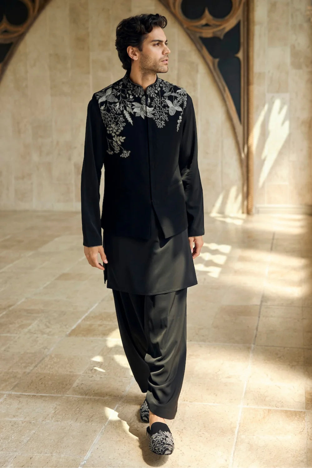 Black & Silver Bundi Set