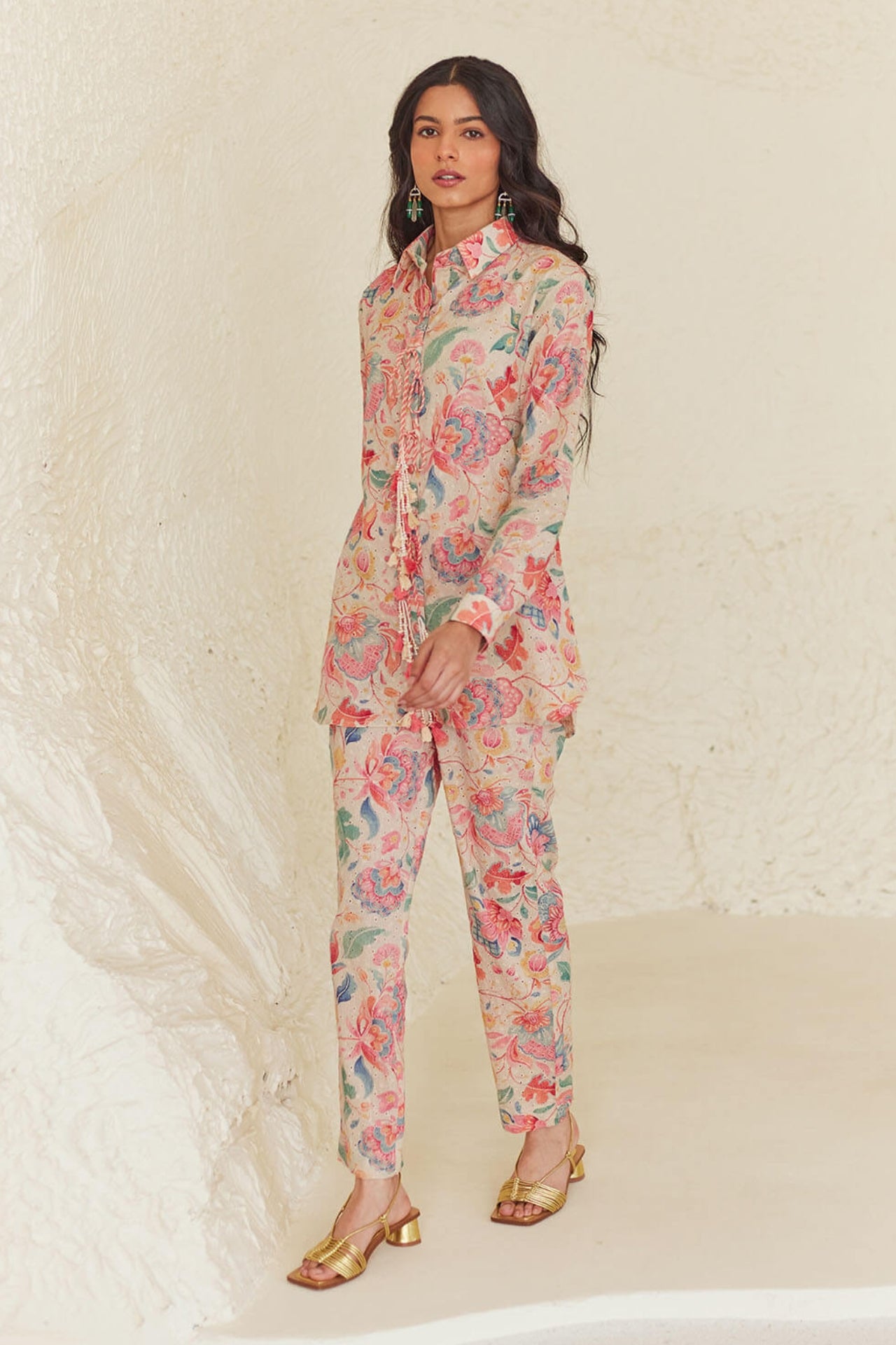 Floral Water Coord Set