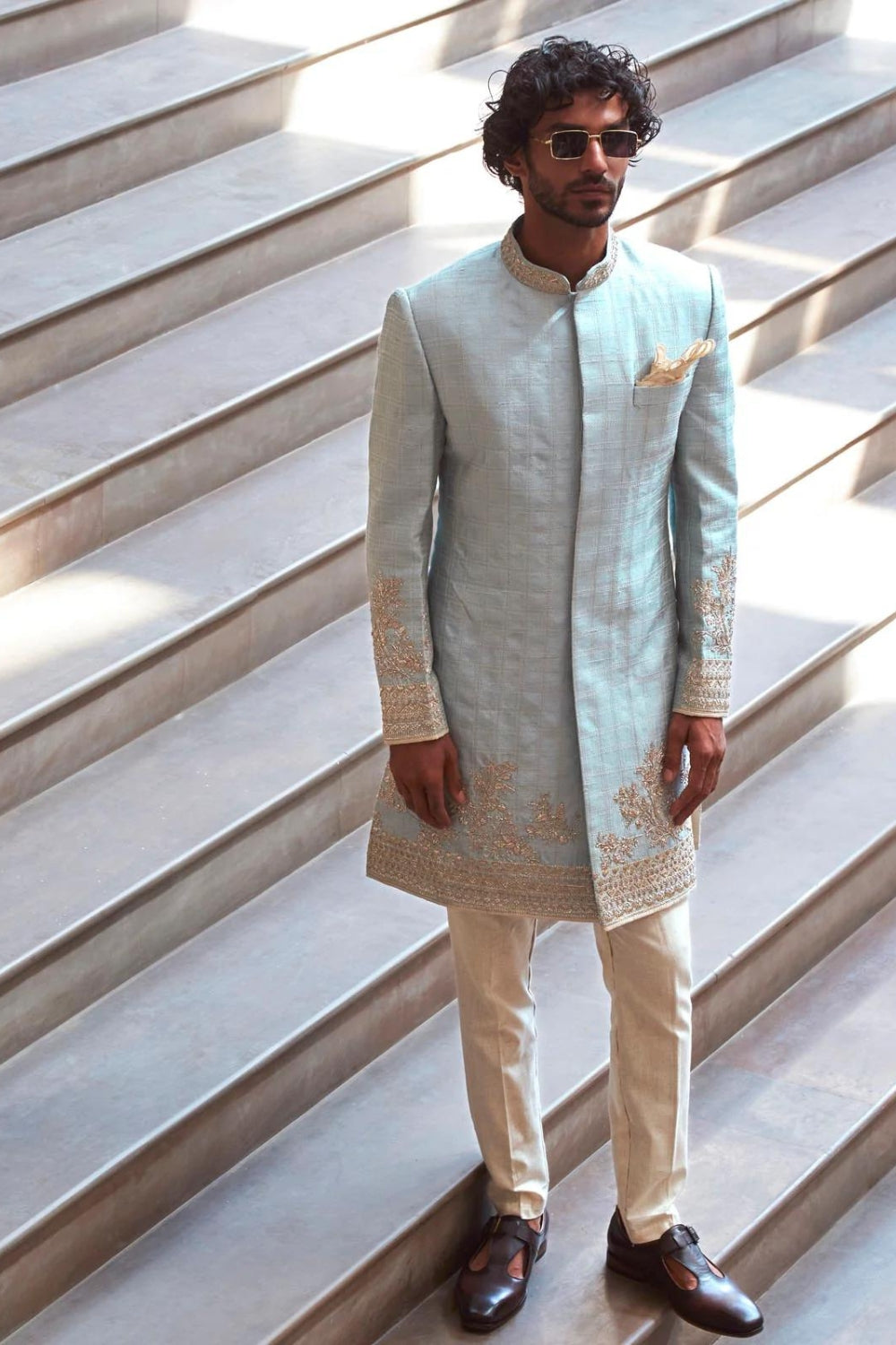 CREEPER SHERWANI SET
