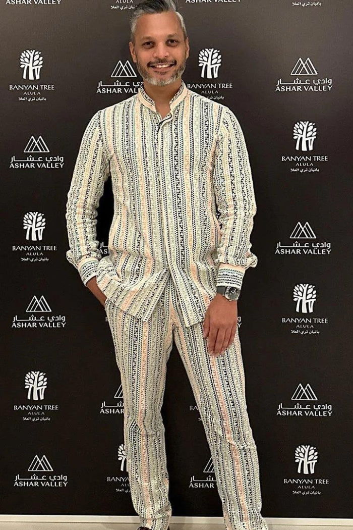 LUCKNOWI SHAKET AND PANTS