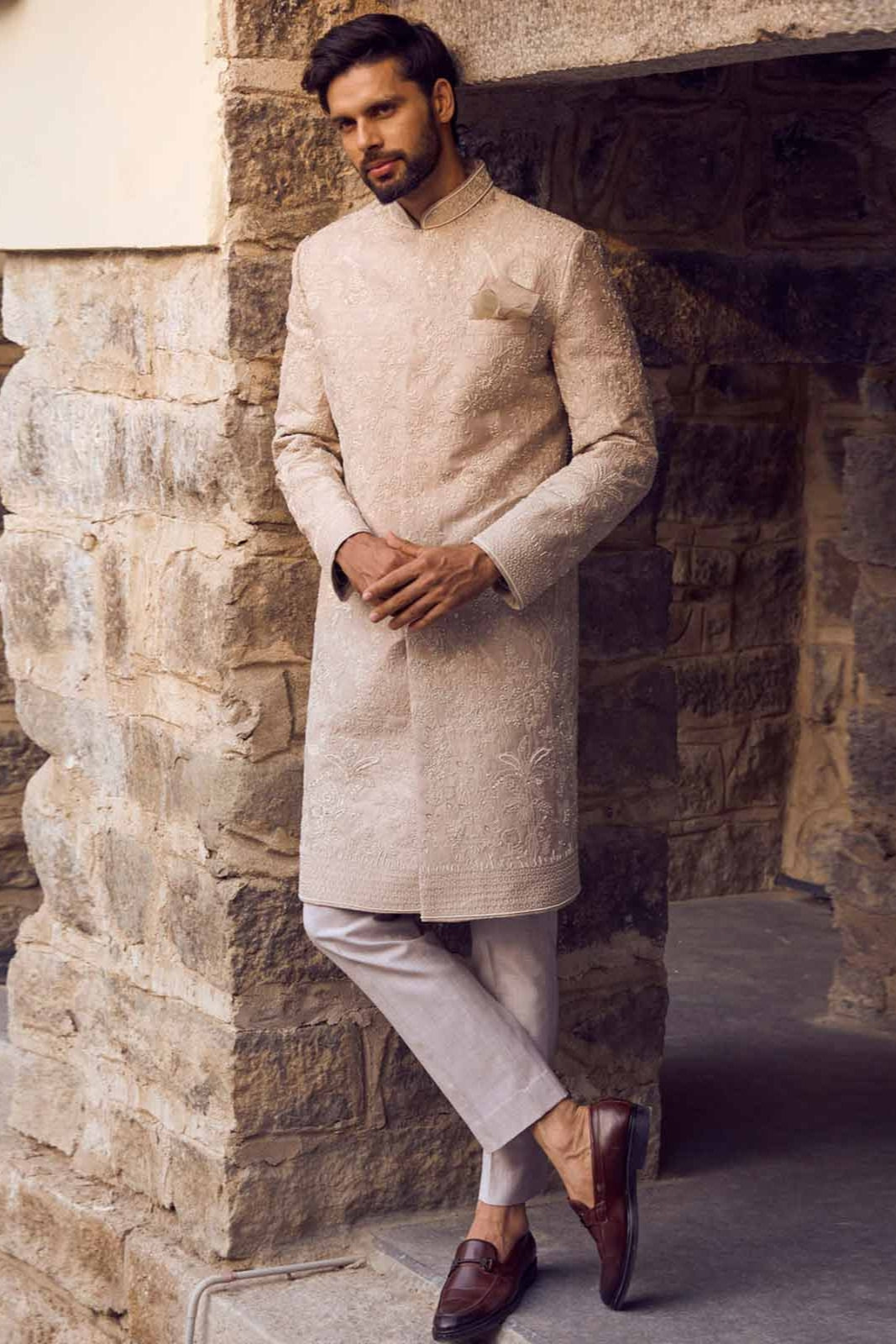 FOREST IVORY SHERWANI
