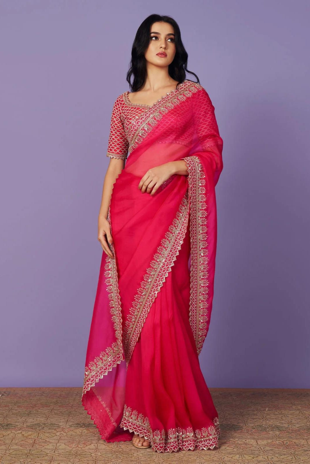 NADIRA SAREE SET