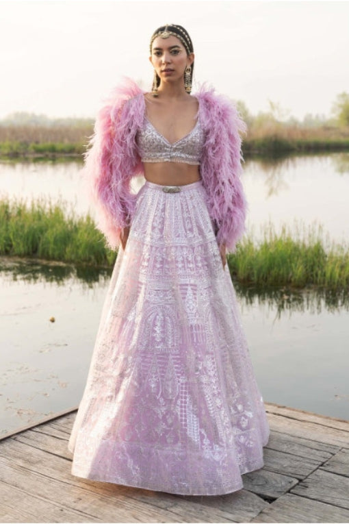 AILANA BRIDAL LEHENGA SET