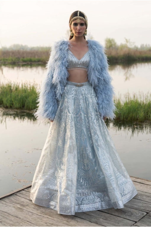 AINSLEY BRIDAL LEHENGA SET