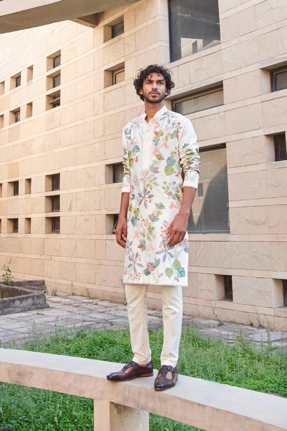 TROPICAL FLORA KURTA