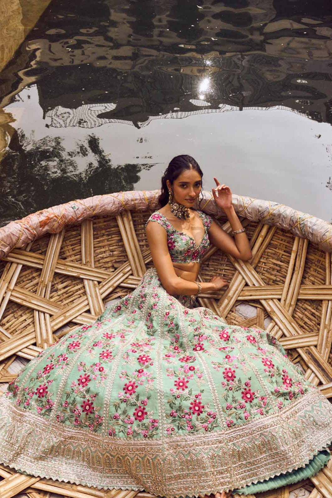 MEADOW LEHENGA SET