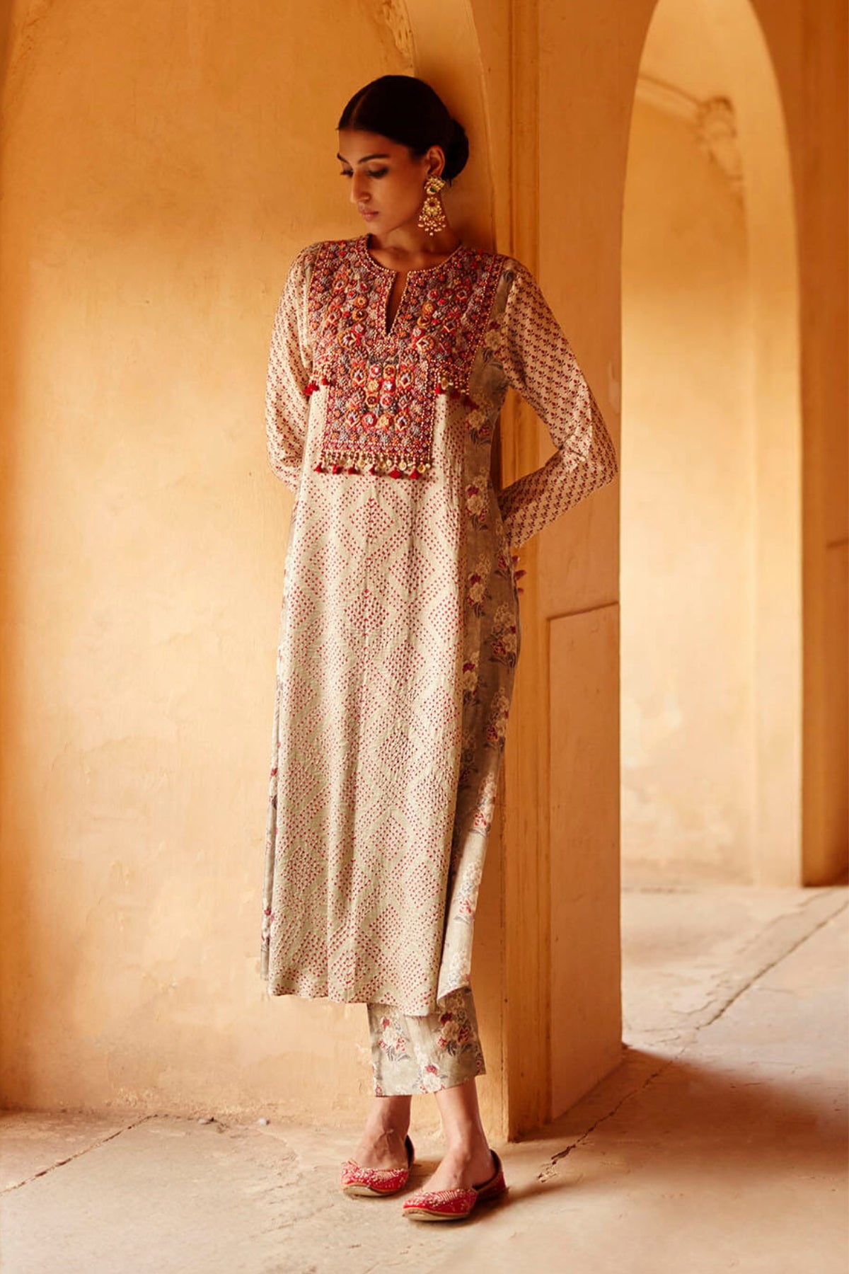 Deva Bandhani Kurta