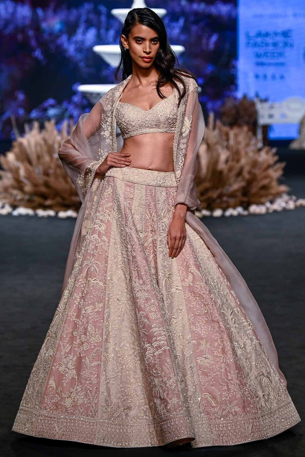 TWO TONE LEHENGA