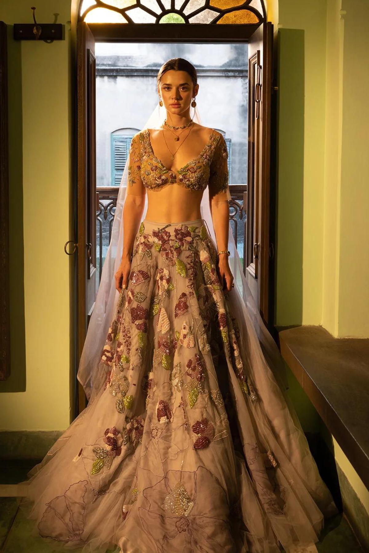 A FIELD OF PURPLE POPPIES