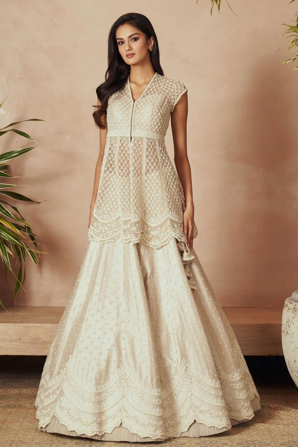 ivory jacket for wedding dress IVORY JACKET SET 4