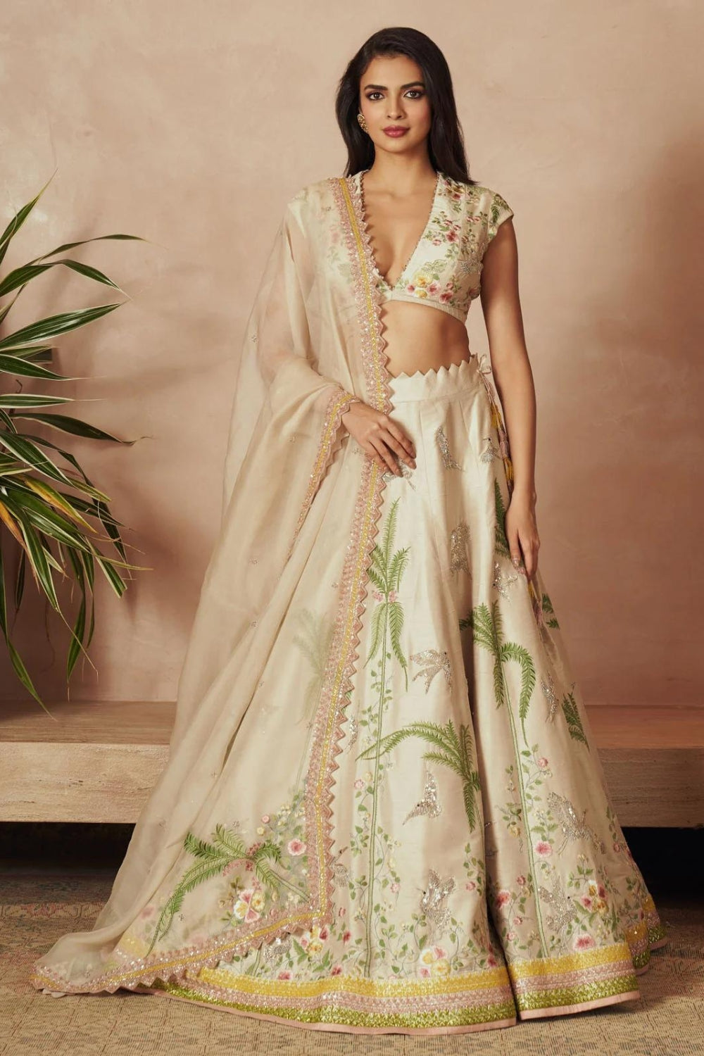 IVORY SAADIYA LEHENGA SET