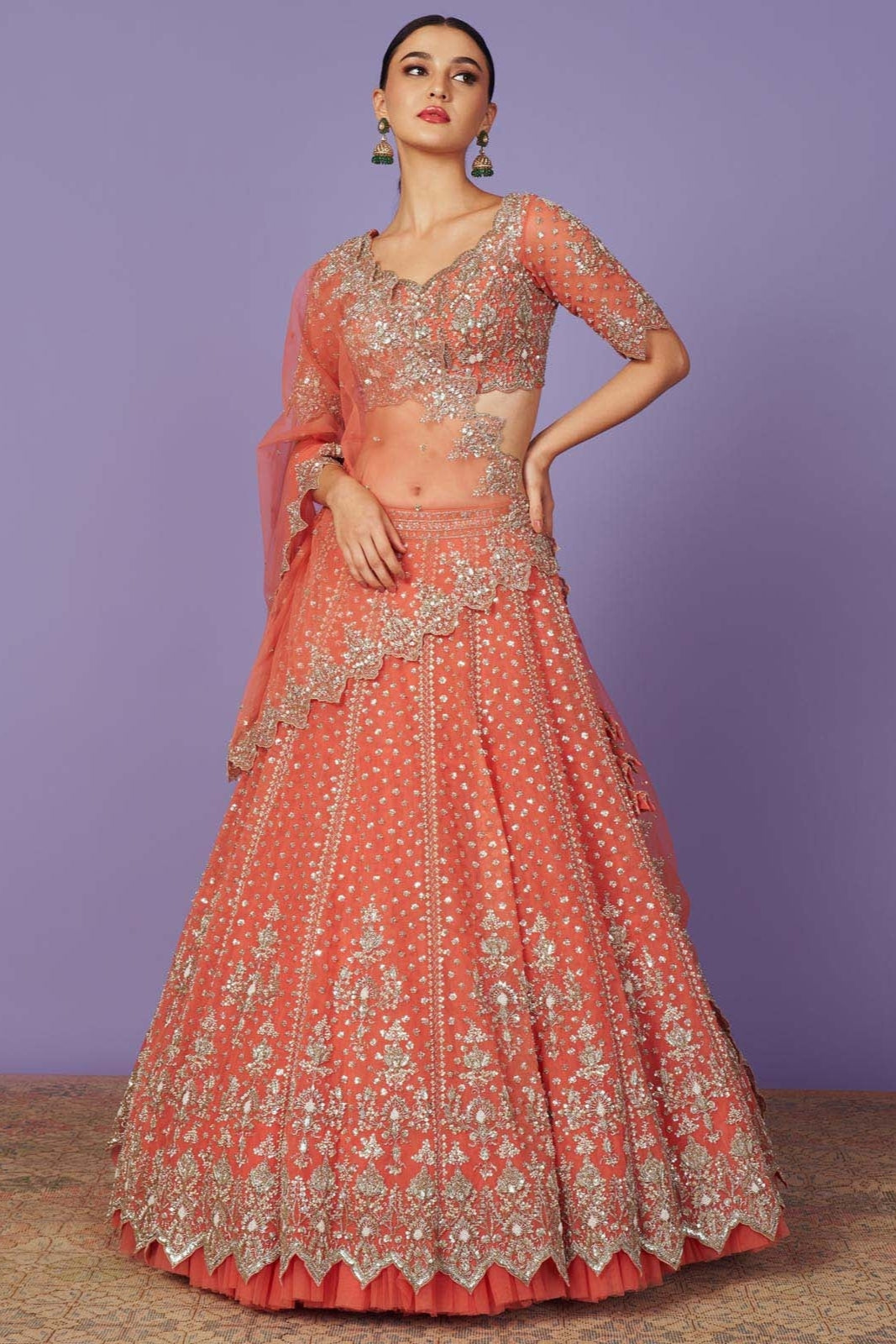 NILOUFER LEHENGA SET