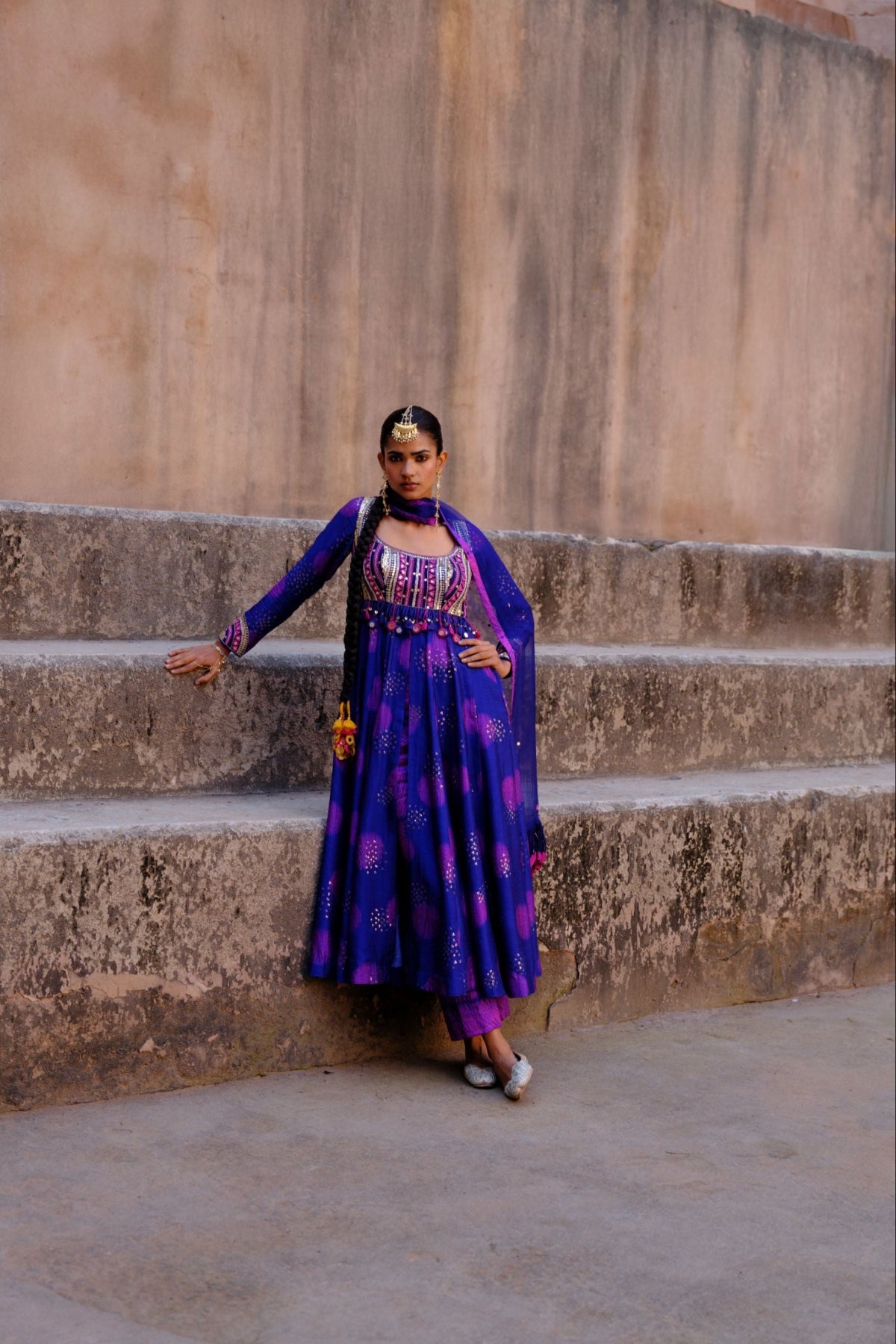 Aarya anarkali set