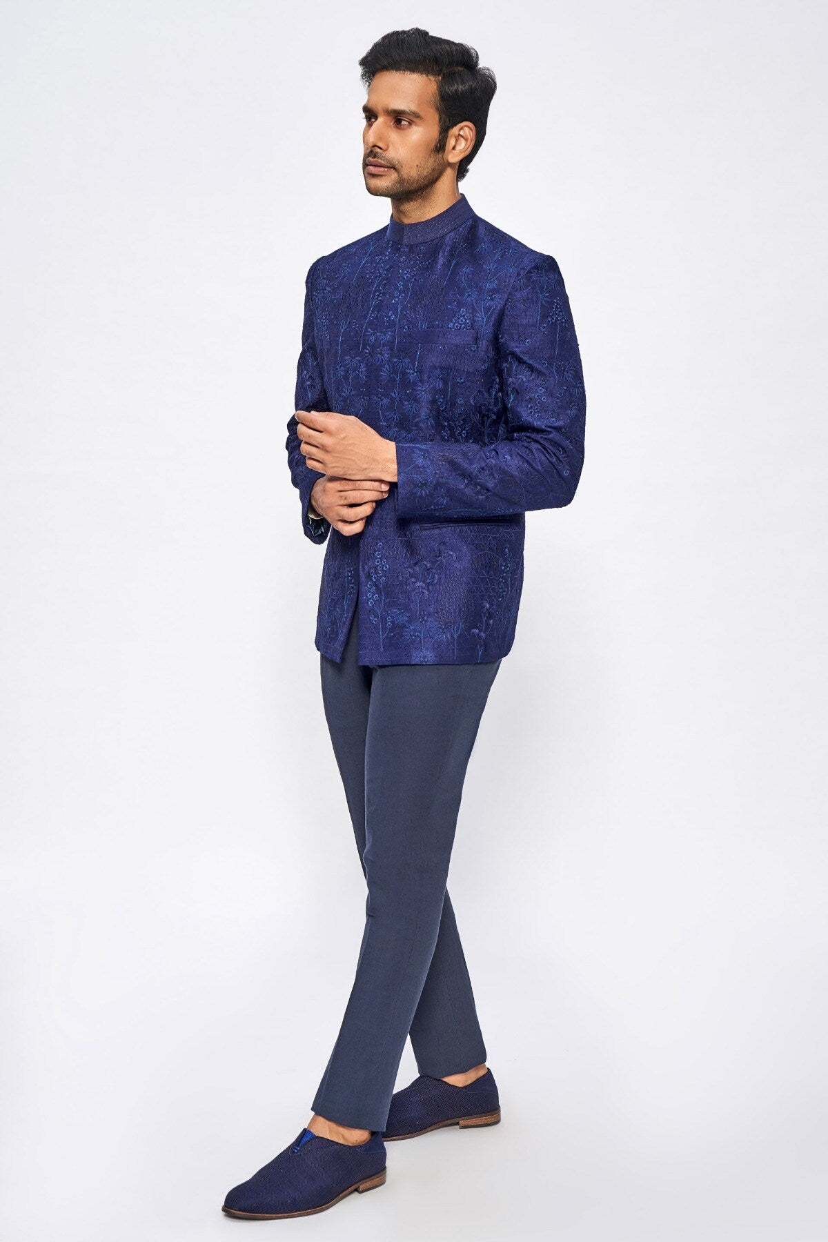 HANZAL BANDHGALA – NAVY BLUE