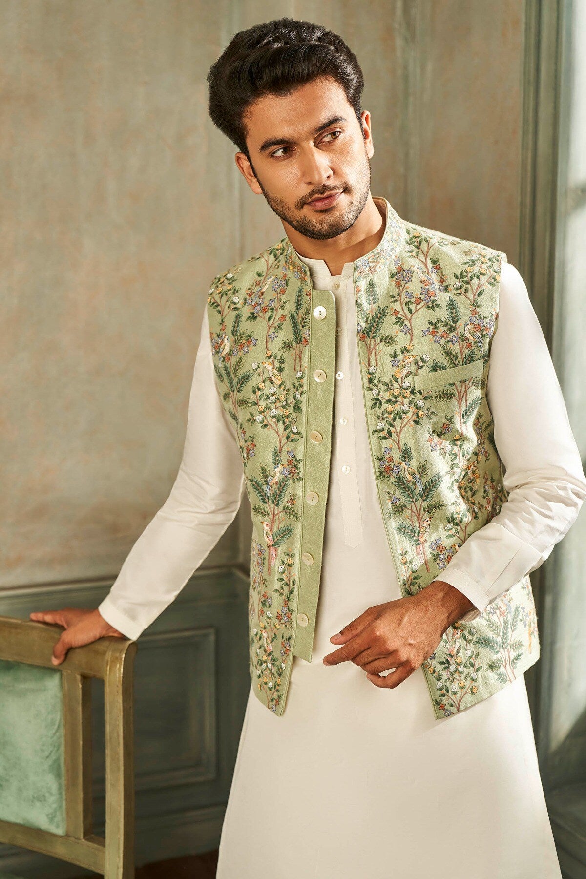 CHHAY BANDI- SAGE GREEN