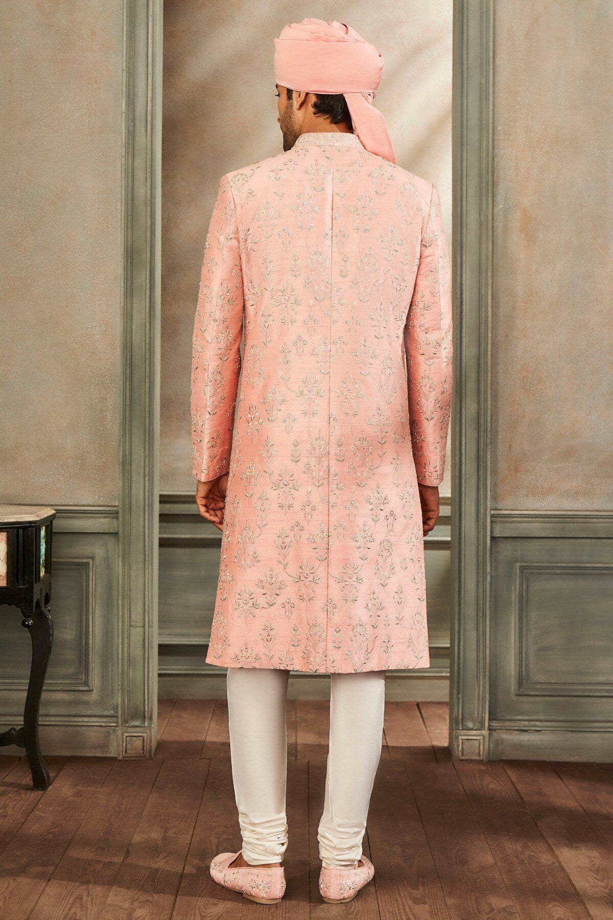 KULISH SHERWANI – PINK