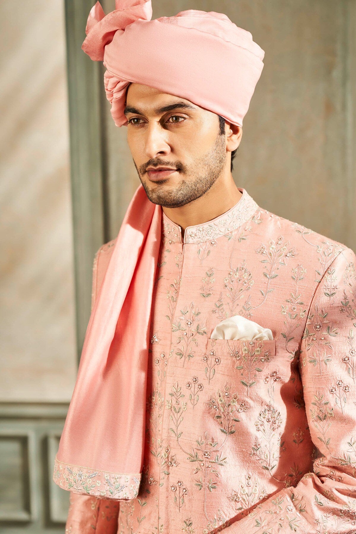 KULISH SHERWANI – PINK
