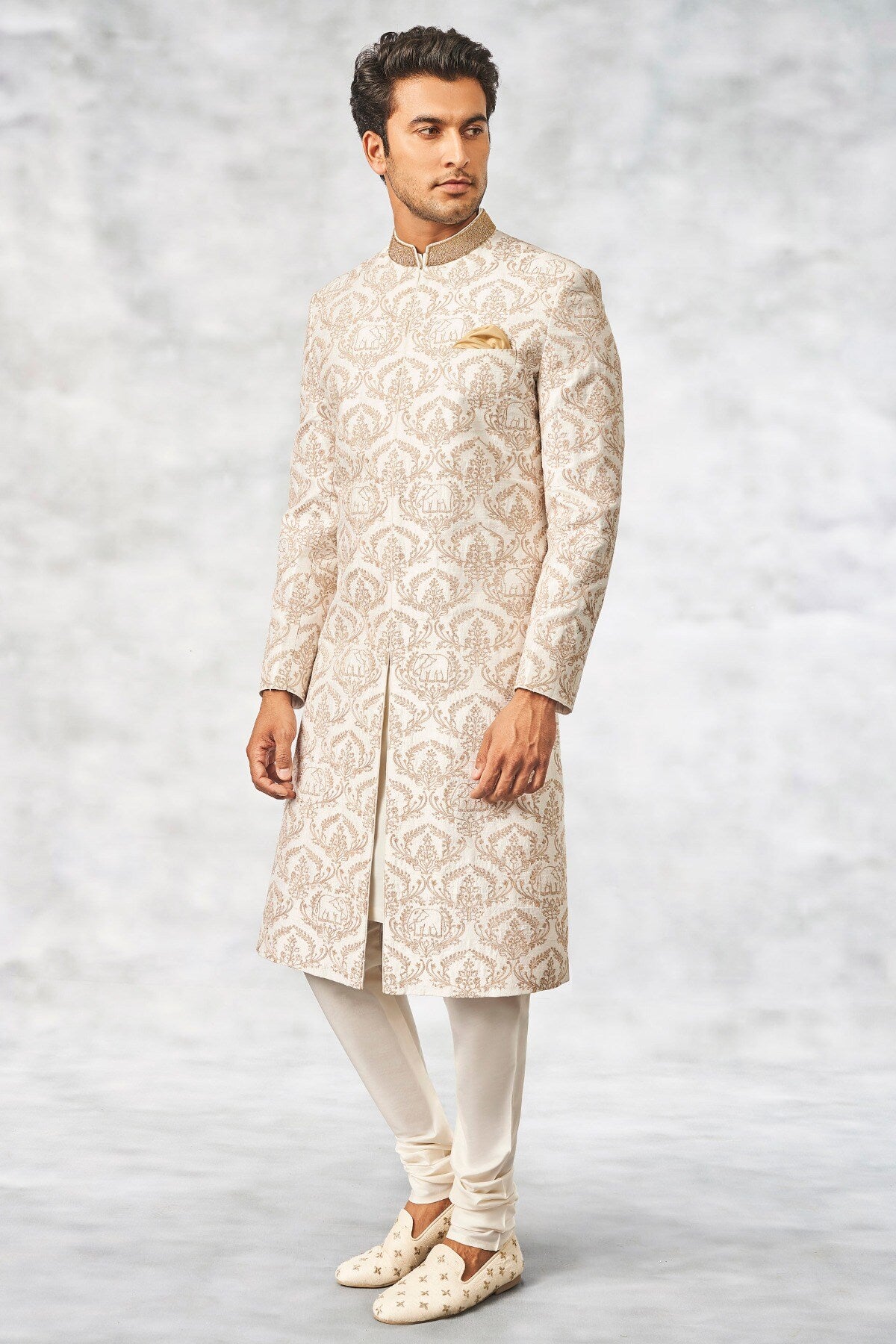 BALAJ SHERWANI – WHITE