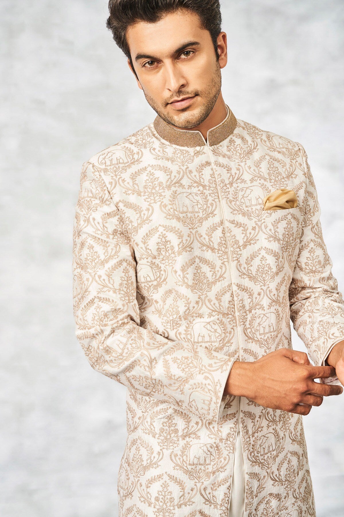 BALAJ SHERWANI – WHITE
