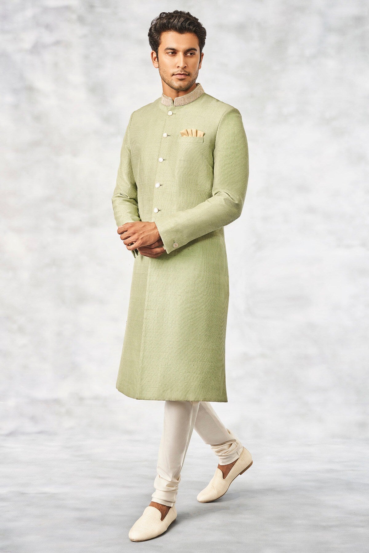 DHARAN SHERWANI – SAGE
