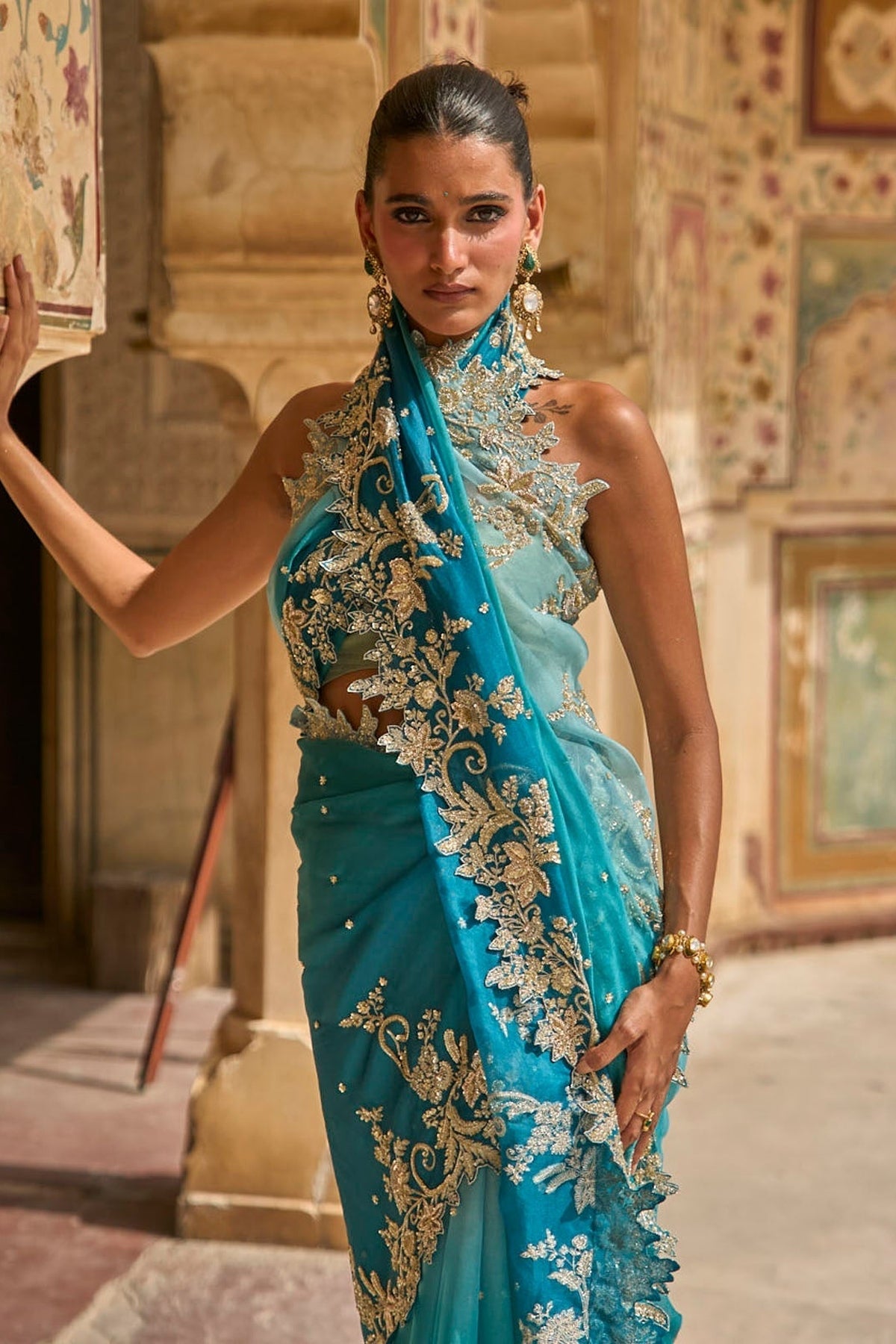 Advika Saree Set