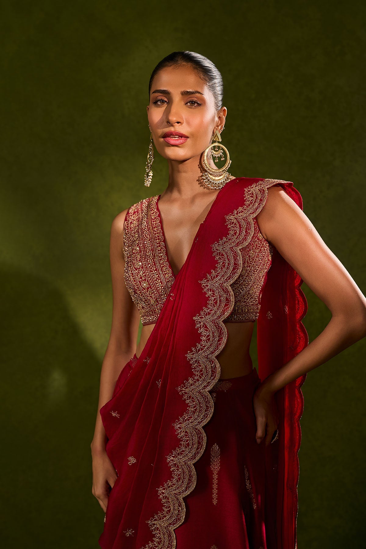 Amal Lehenga Saree - Ready to ship